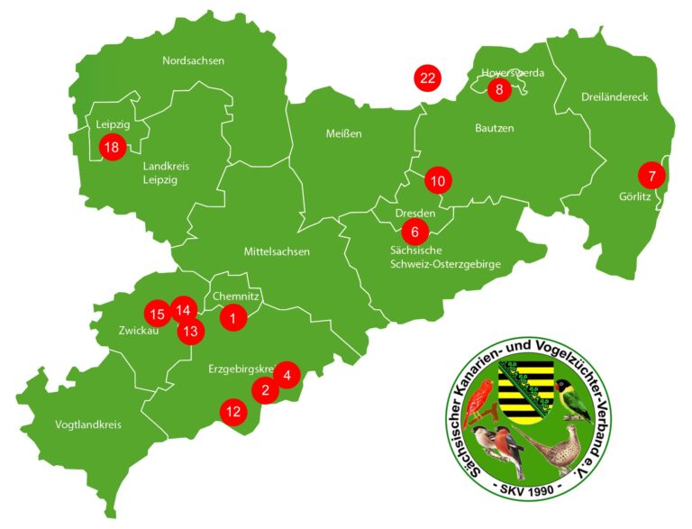Vogelzucht Vereine in Sachsen